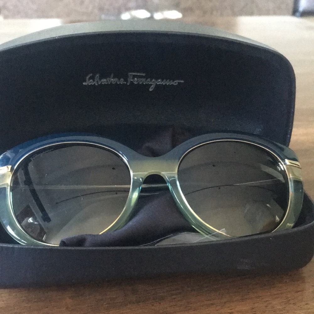 Salvatore Ferragamo sunglasses. Never worn